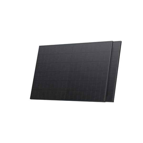 Set of 2 EcoFlow 400W Solar Panels (Rigid) + Mounting - Зображення 2