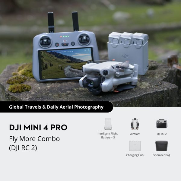 DJI Mini 4 Pro Fly More Combo (DJI RC 2) - Зображення 8