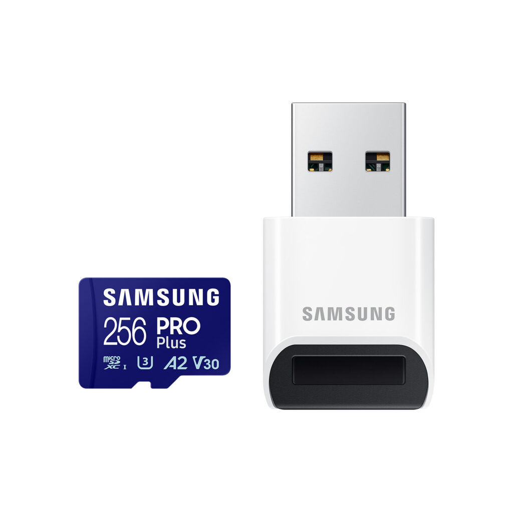 Memory card Samsung SDXC PRO Plus 128GB V30 + USB Adapter
