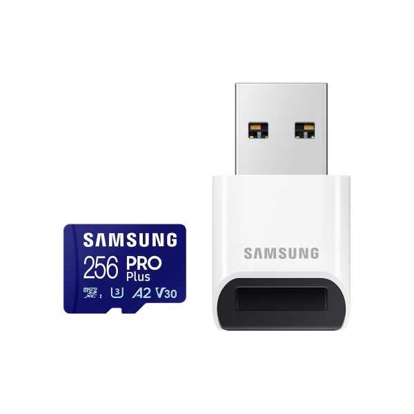 Memory card Samsung SDXC PRO Plus 128GB V30 + USB Adapter