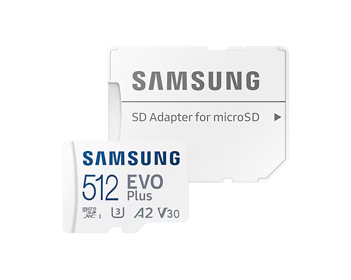 Memory card Samsung SDXC EVO+ 512GB V30