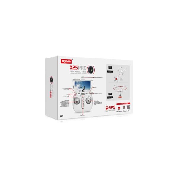 Syma X25PRO FPV GPS 2.4G RTF Droon - Зображення 13