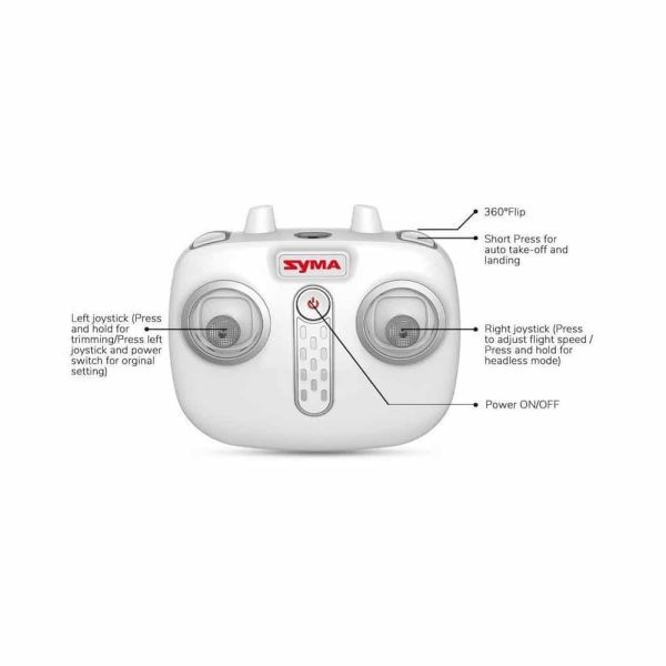 Syma X26 6-AXIS 2.4G RTF Droon põrutuskindel valgusega ja kaitsega - Зображення 7