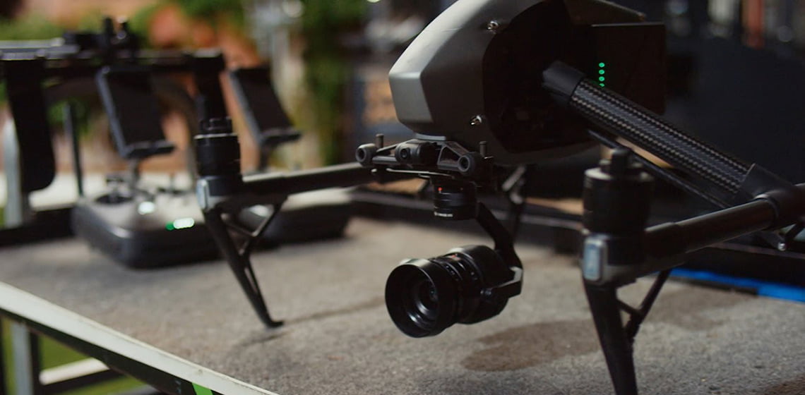 AERIAL PHOTOGRAPHY WITH INSPIRE 2